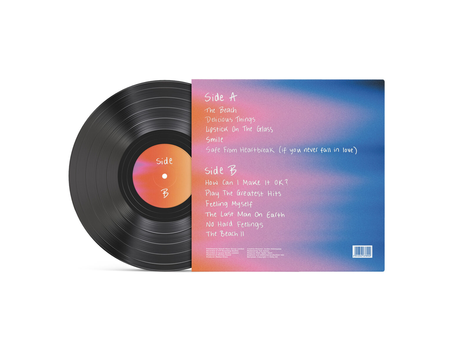 01 Vinyl BACK - Rachel Branscombe
